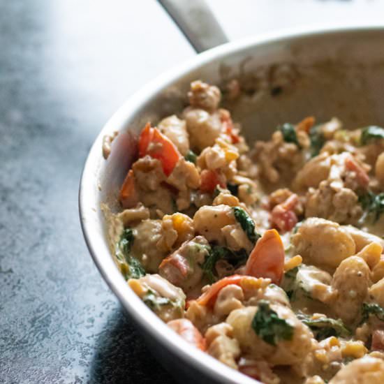 Creamy Gnocchi with Gorgonzola