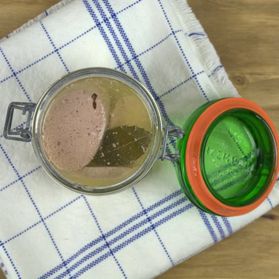 Pickled Liverwurst