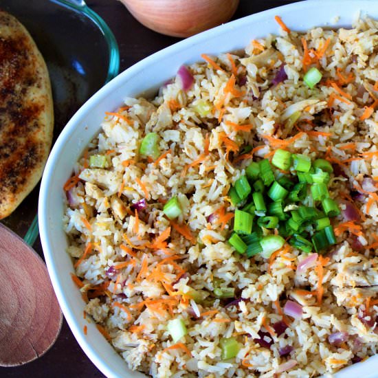Cheesy Chicken & Rice