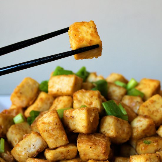 Perfectly Crispy Baked Tofu