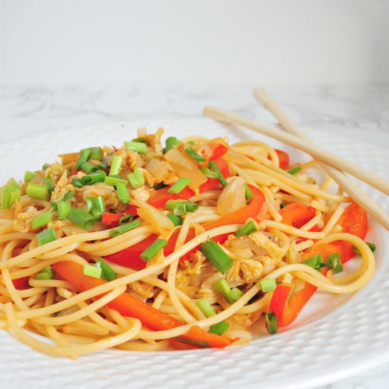 Vegetable Chow Mein
