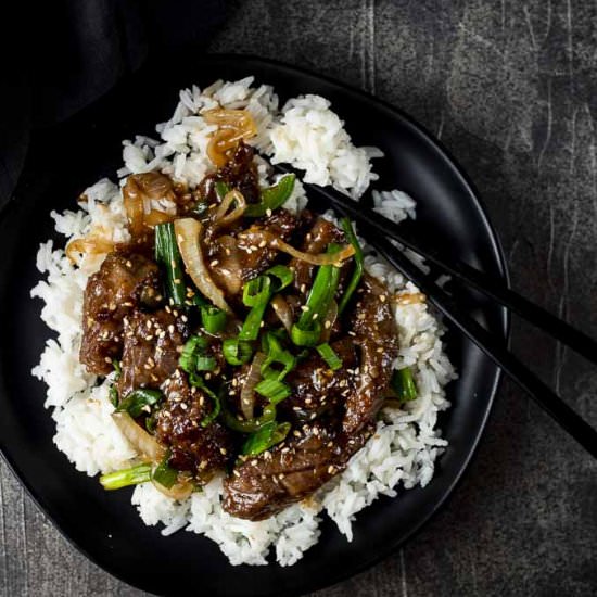 Crispy Mongolian Beef