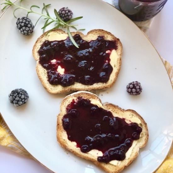 Homemade Mixed Berry Preserves