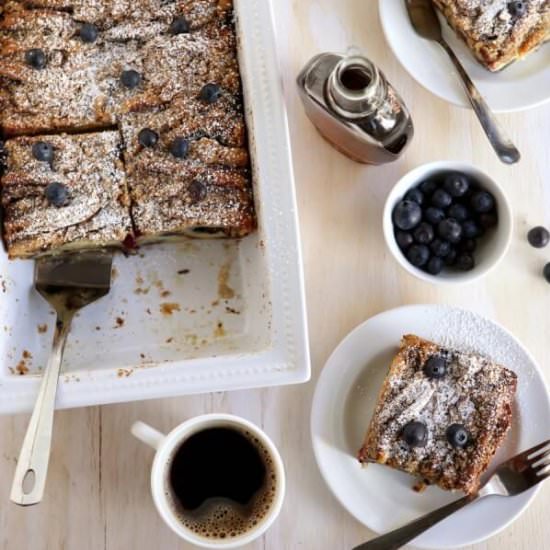 Blueberry Pancake Bake