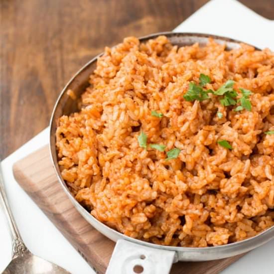 Easy 3 Ingredient Spanish Rice