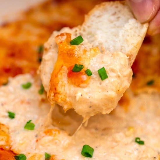 Hot Cheesy Crab Dip