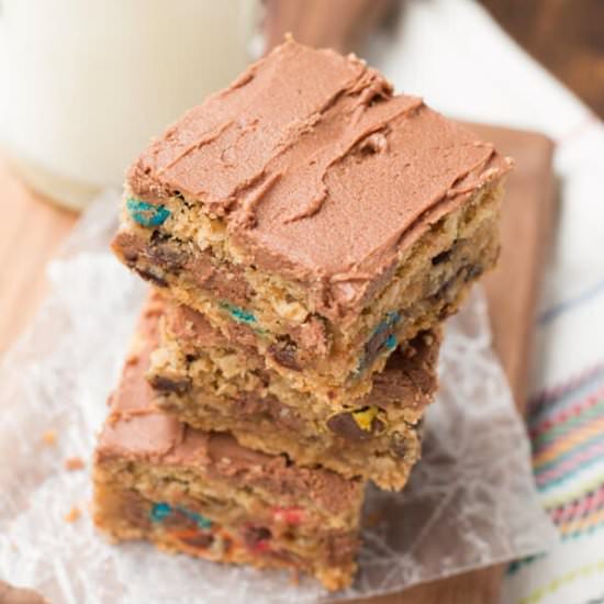 Monster Cookie Bars