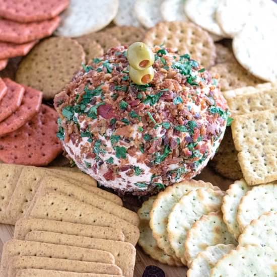 Bloody Mary Cheese Ball