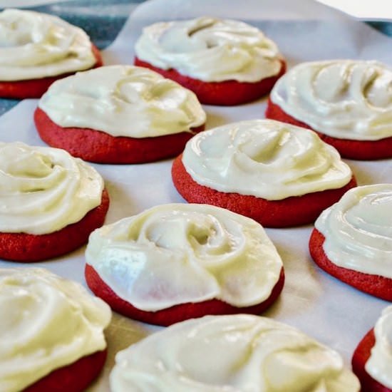Red Velvet Cookies
