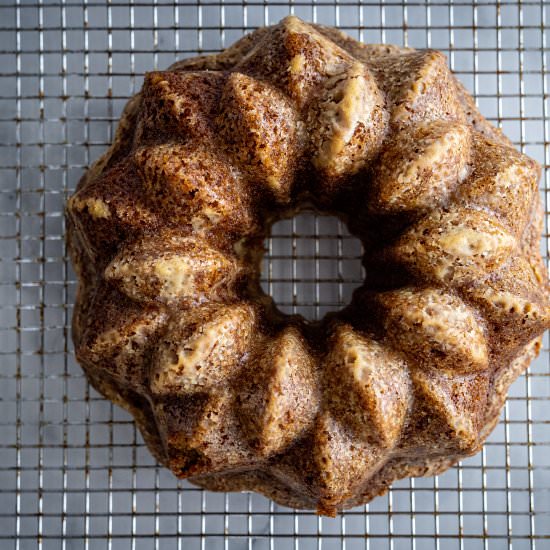 Carrot Pomelo Whole Grain Cake