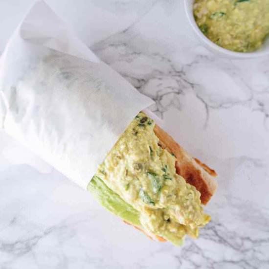 Vegan Eggless Salad
