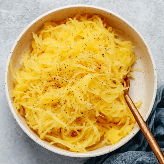 How to Roast Spaghetti Squash