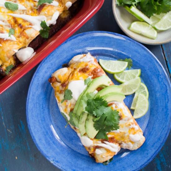 Black Bean Enchiladas