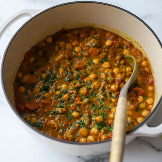 Chickpea Coconut Curry