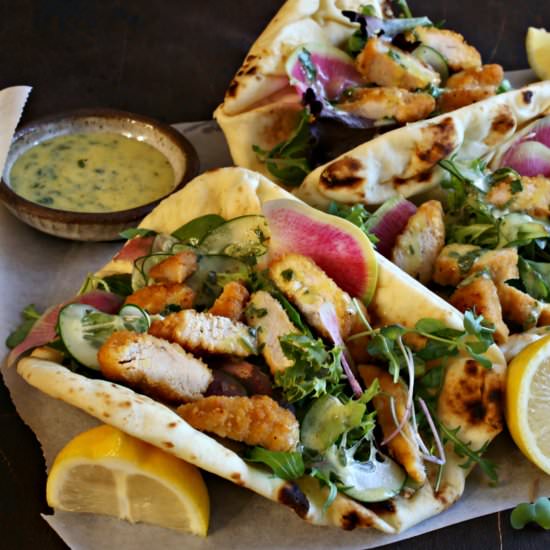 Crispy Chicken Tacos