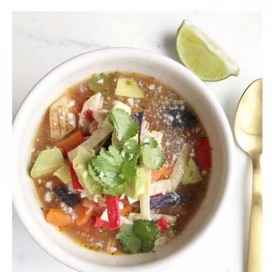 Best Chicken Tortilla Soup