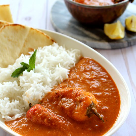 Vegan Coconut Bell Pepper Curry