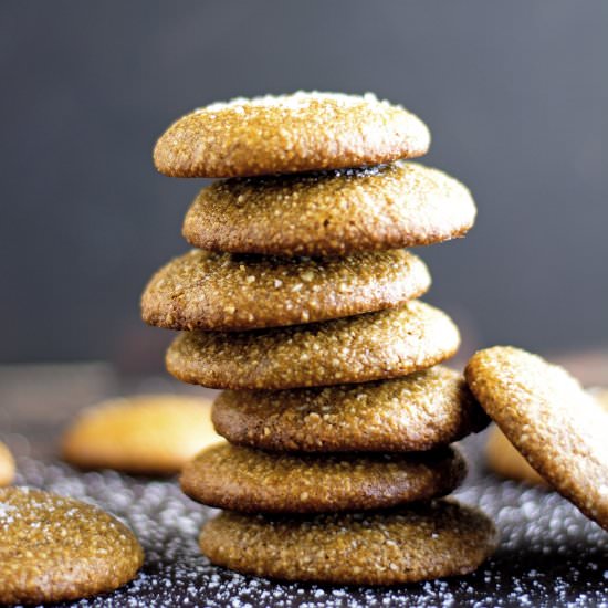 Almond Soft Gingersnaps
