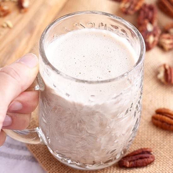 Homemade Pecan Milk