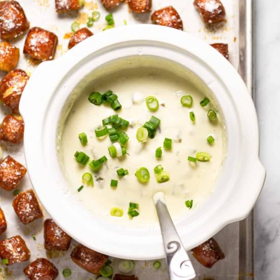 4 Ingredient Crock Pot Queso
