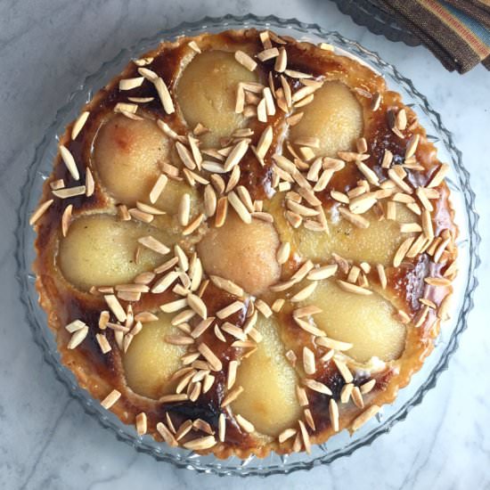 Pear & Almond Tart