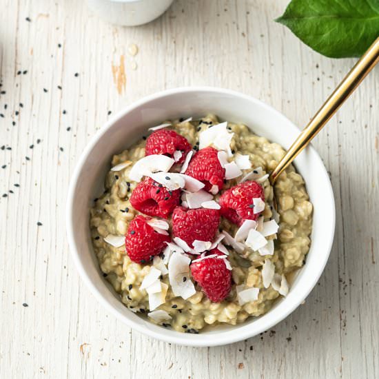 Matcha Oatmeal