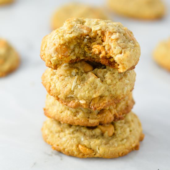 Coconut Butterscotch Cookies