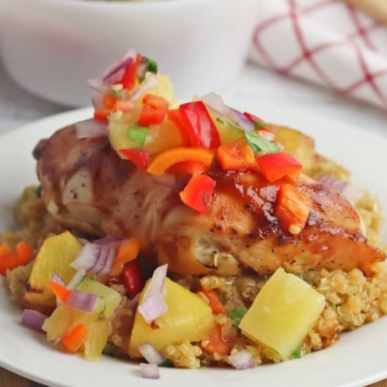PINEAPPLE BBQ CHICKEN