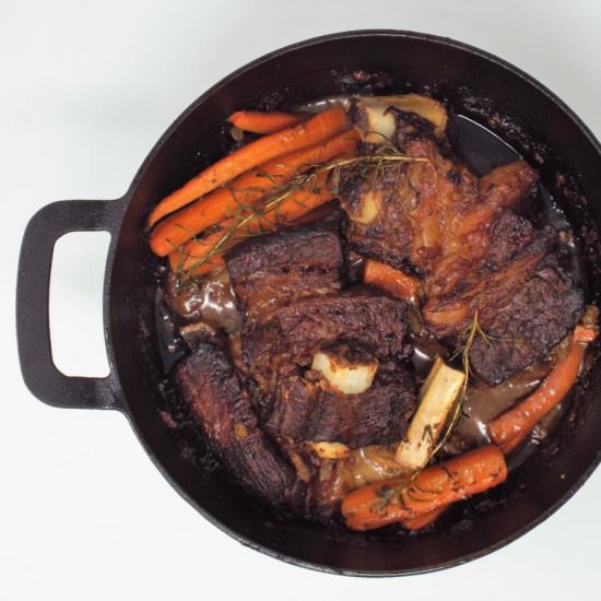 Rosemary and Garlic Beef Short Ribs