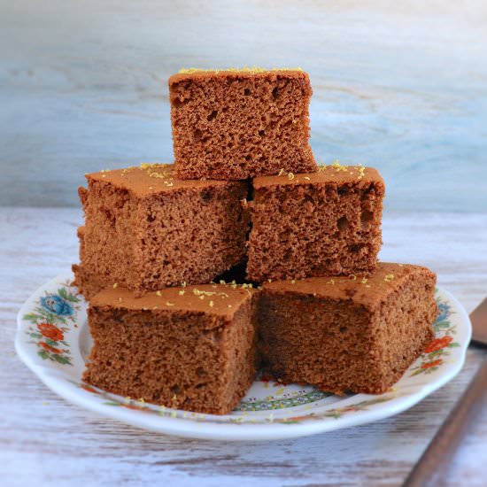 Cinnamon and honey squares