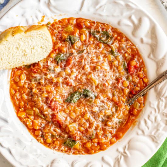 Instant Pot Lentil Soup