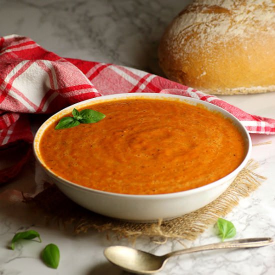 Quick and Easy Cream of Tomato Soup