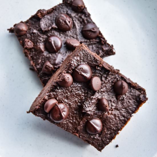 Super Fudgy Sweet Potato Brownies
