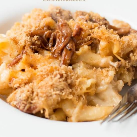 Sweet Pork Macaroni and Cheese