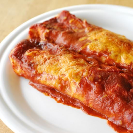 CHICKEN ENCHILADAS