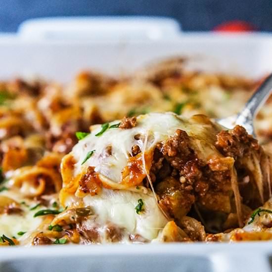 Party Pasta (Lazy Lasagna)
