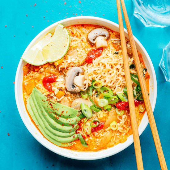 Easy Kimchi Ramen Hack