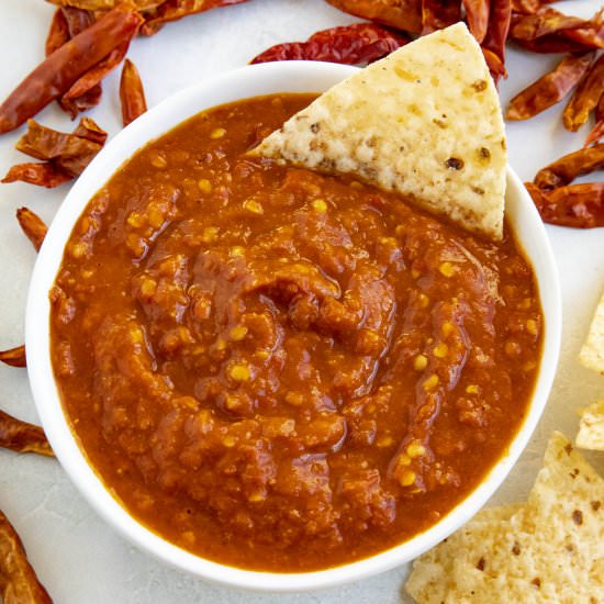 Chile de Arbol Salsa