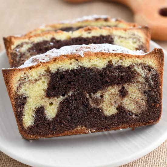 Marble Pound Cake
