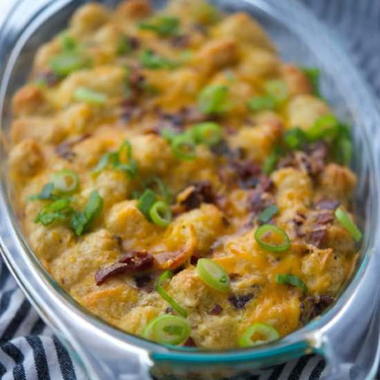 Tater Tot Breakfast Casserole
