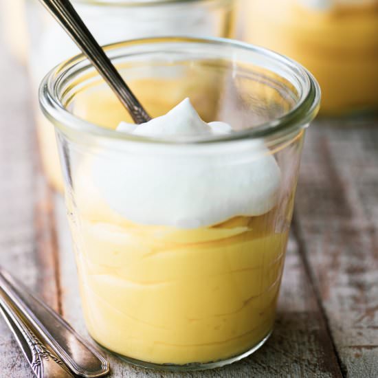 Meyer Lemon Pudding
