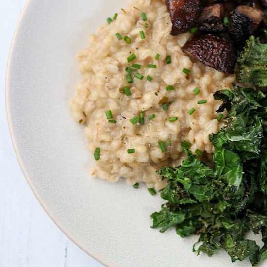 Creamy Barley Risotto