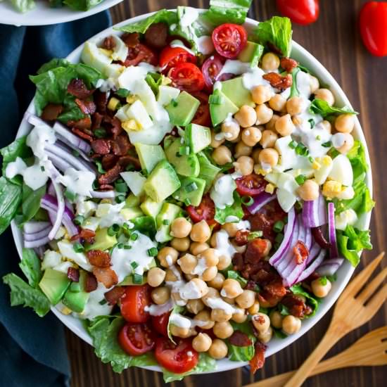 Chickpea Cobb Salad