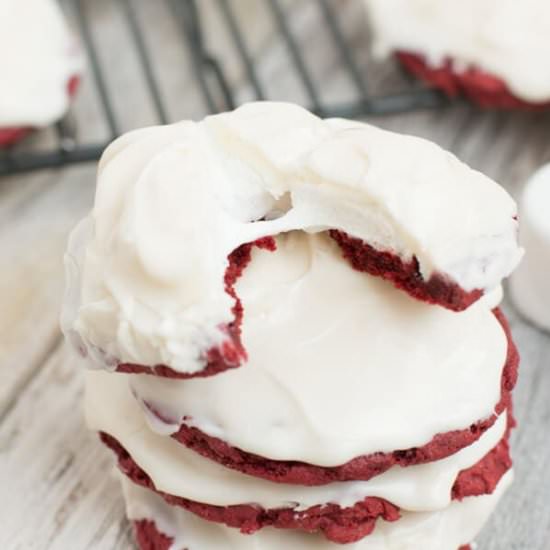 Red Velvet Marshmallow Dream Cookie