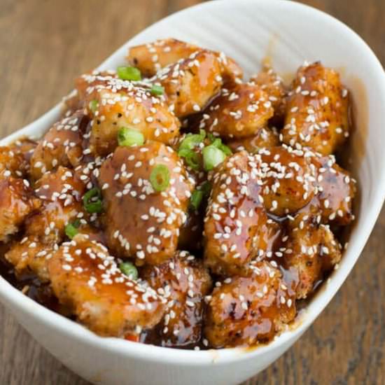 Baked Sesame Chicken