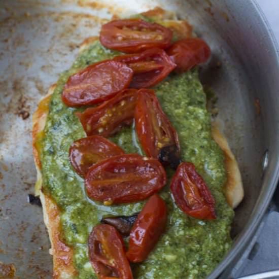 Skinny Chicken Pesto
