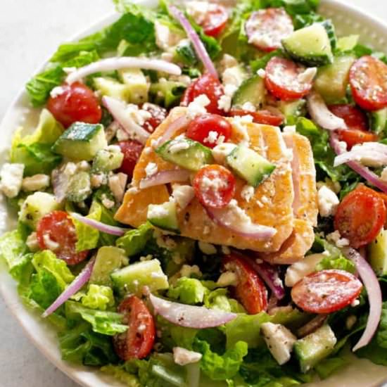 Greek Salmon Salad