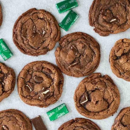 Chocolate Mint Cookies