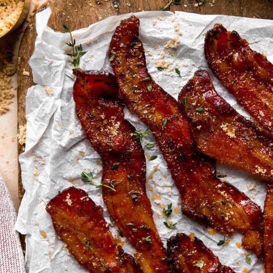 Herb Candied Bacon
