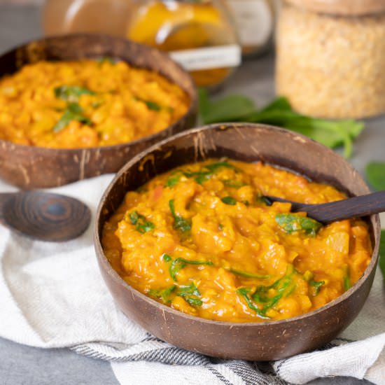 Turmeric Lentil Stew